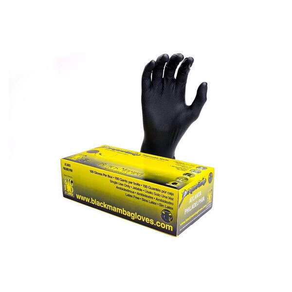 Glove Bss 120, Torque Grip Nitrile Gloves Large 8Ml Dealer