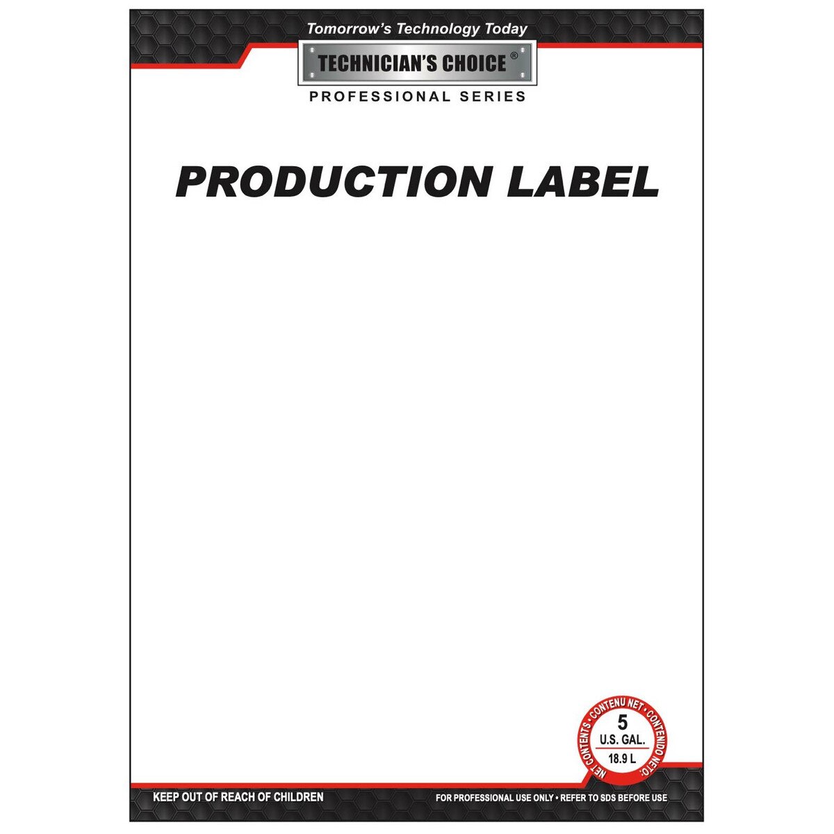 Label-Tec728 Prod Label, Bulk Rubber & Vinyl Production | Dealer Industries