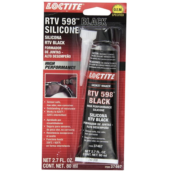 Lt491985 Rtv Silicone Hp Black 80Ml | Dealer Industries