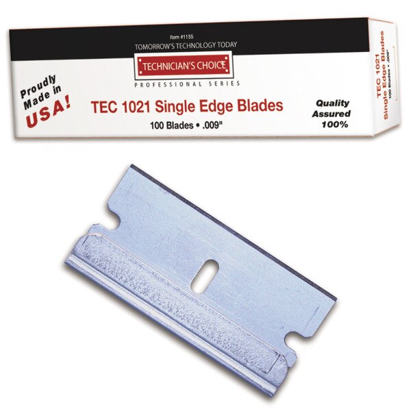Tec1021 Razor Blades 100 Box | Dealer Industries